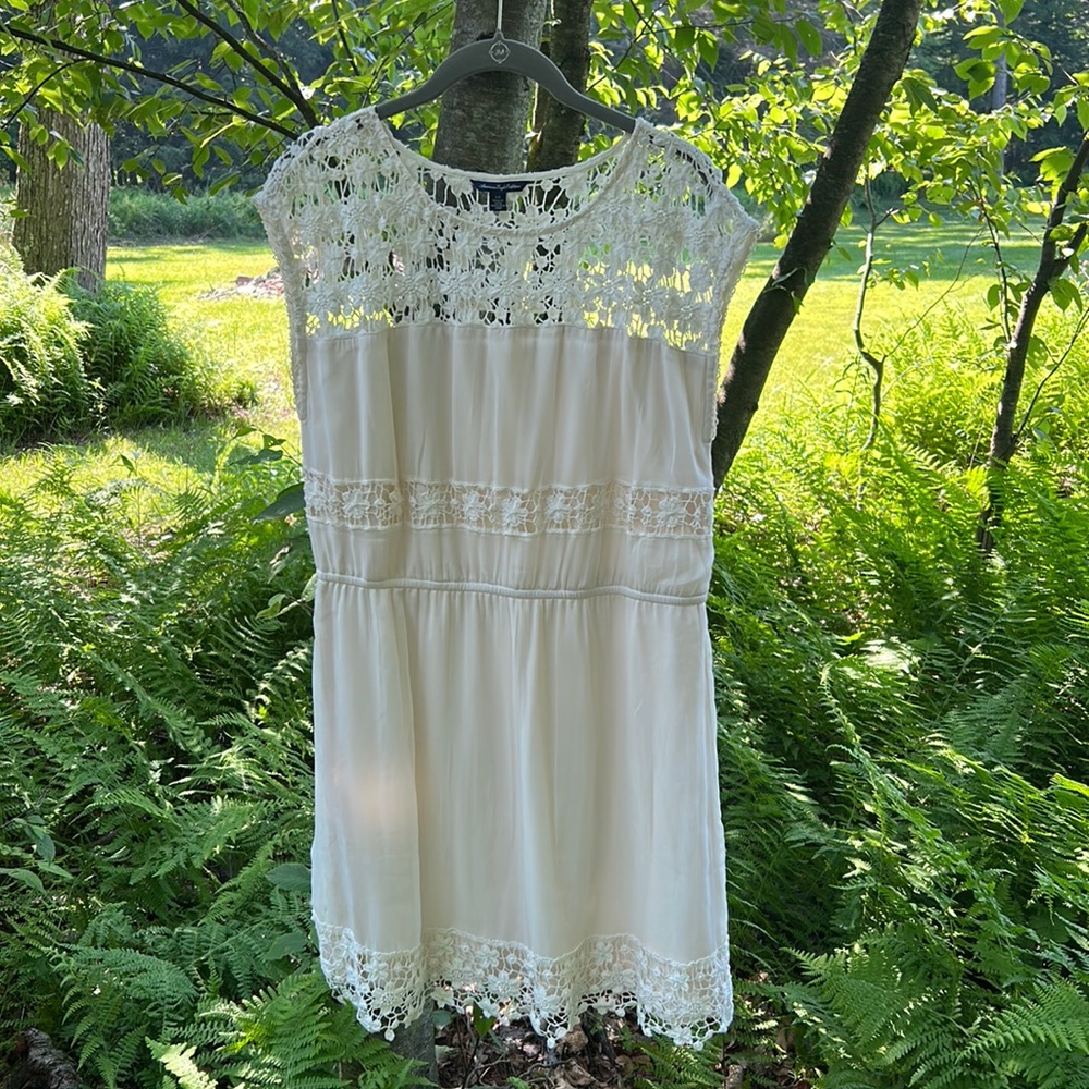 Stunning American Eagle Outfitters Dress with Crochet Detail